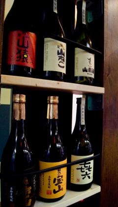 焼酎棚